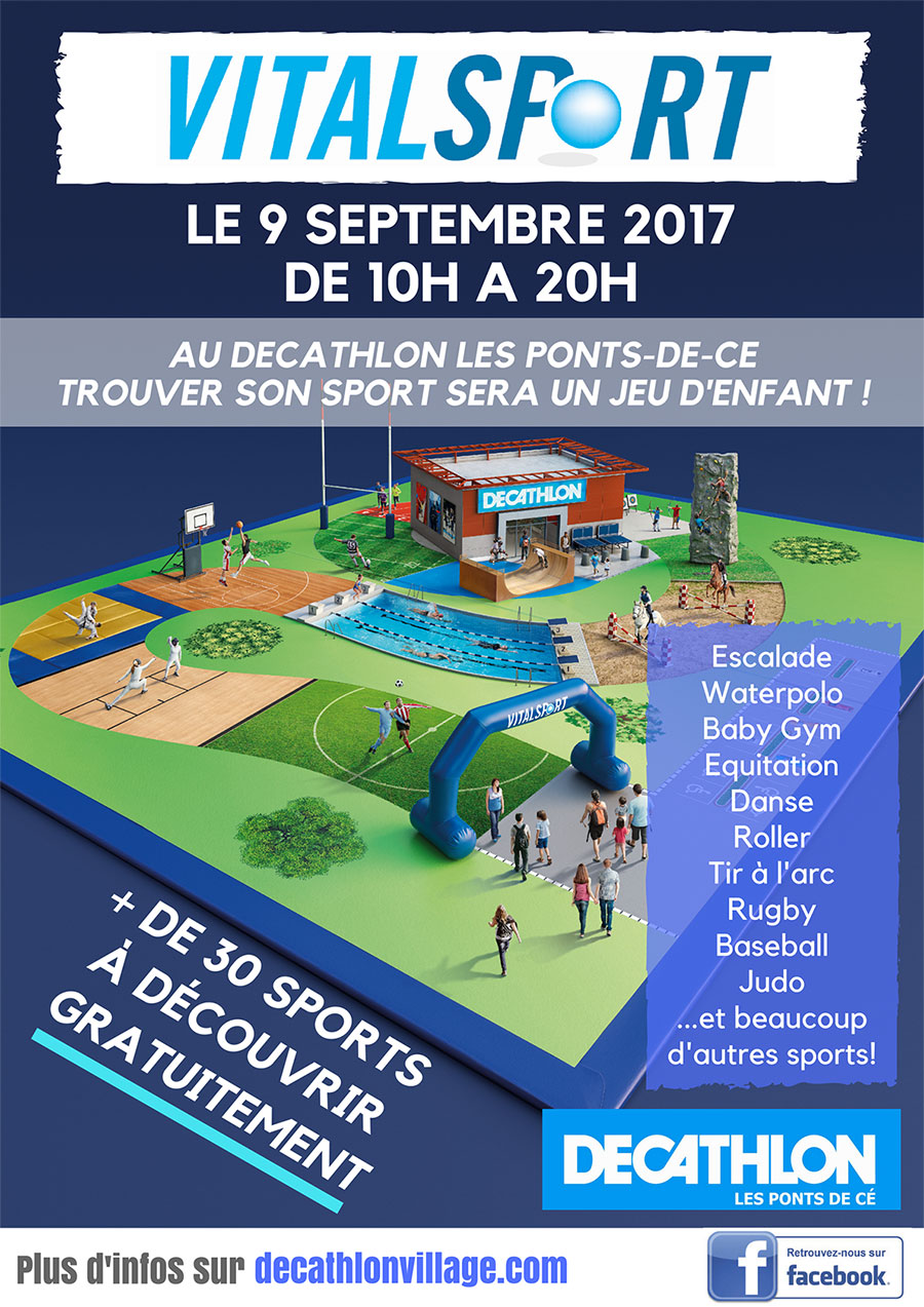 vitalsport decathlon les ponts de cé 2017