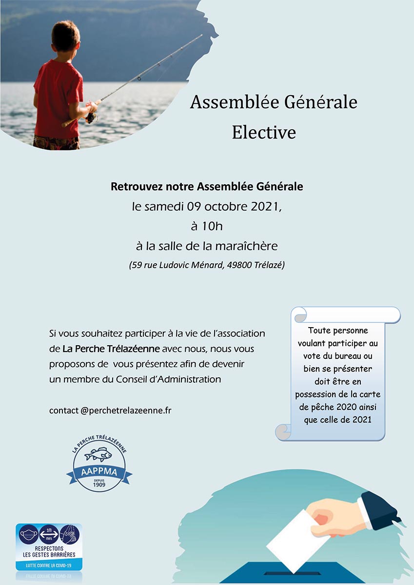 Assemblée Générale Perche Trélazéenne octobre 2021