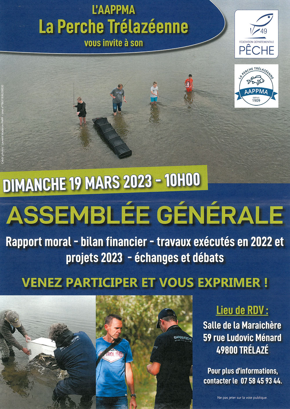 Assemblée générale de la Perche Trélazéenne 2023