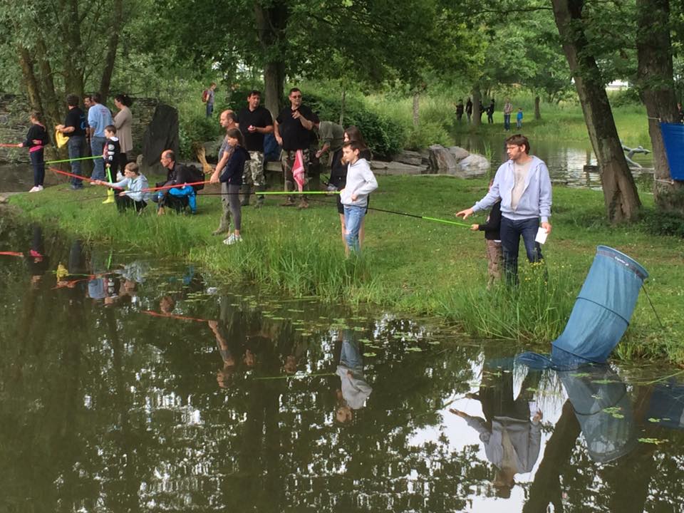 Animation pêche à Trélazé au parc du Vissoir